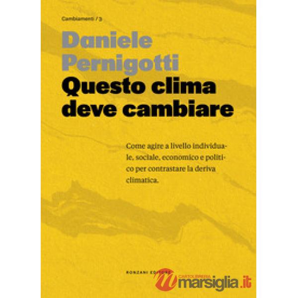 Questo clima deve cambiare