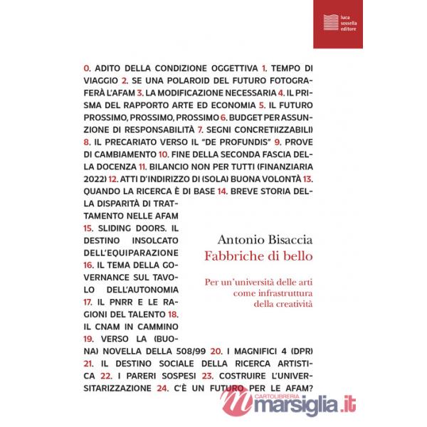 Fabbriche di bello. Per un'università delle arti come infrastruttura della creatività