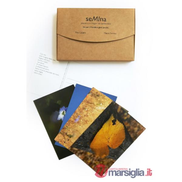 Semina. Poesie e immagini da condividere. Con cartoline