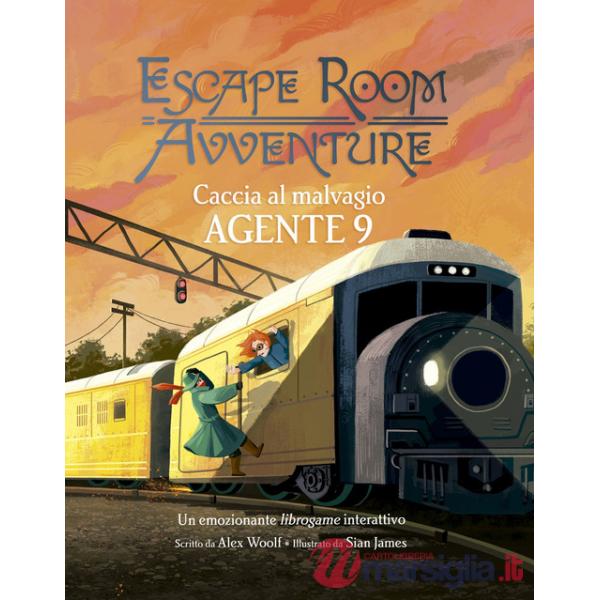 Caccia al malvagio Agente 9. Escape room avventure