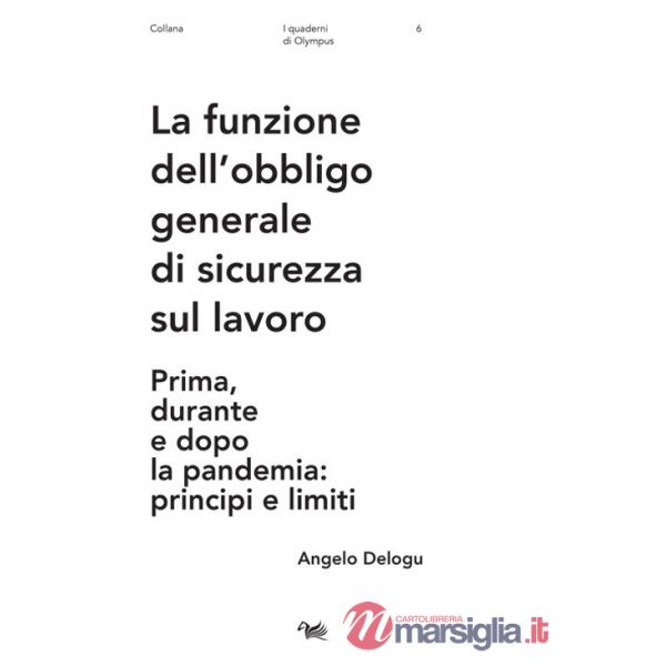 Funzione dell'obbligo generale di sicurezza sul lavoro. Prima, durante e dopo la pandemia: principi e limiti (La)