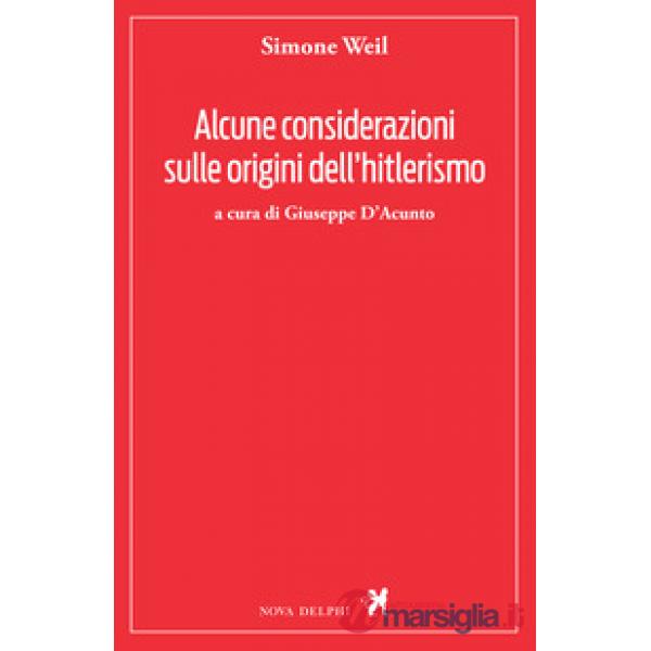 Alcune considerazioni sulle origini dell'hitlerismo
