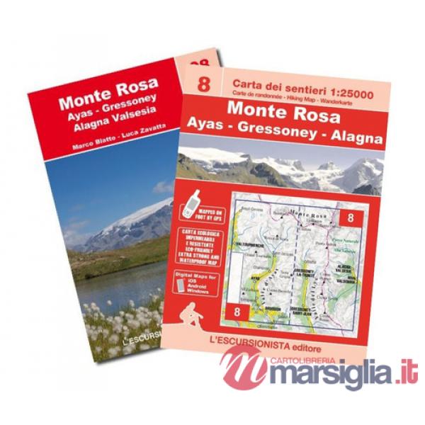 Monte Rosa. Ayas, Gressoney, Alagna Valsesia. Ediz. italiana, francese e inglese