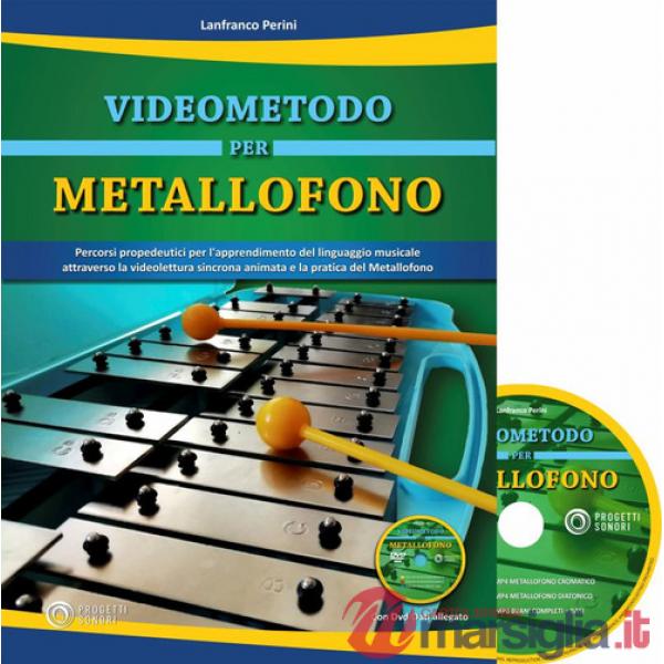 Videometodo per metallofono. Percorsi propedeutici per l'apprendimento del linguaggio musicale attraverso la videolettura sincro