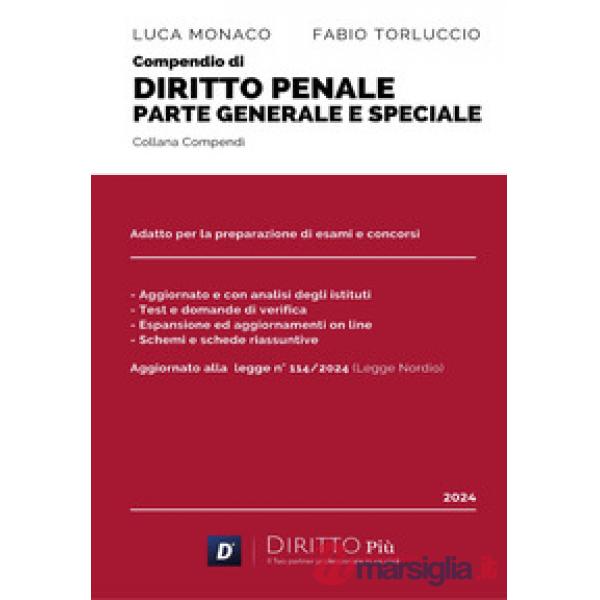 Compendio di diritto penale. Parte generale e parte speciale
