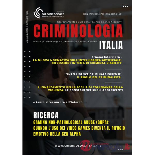 Criminologia Italia. Vol. 1