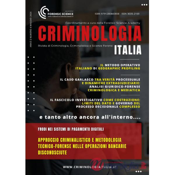 Criminologia Italia (2026). Vol. 4