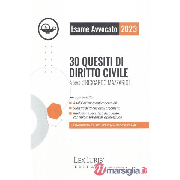 30 quesiti di diritto civile