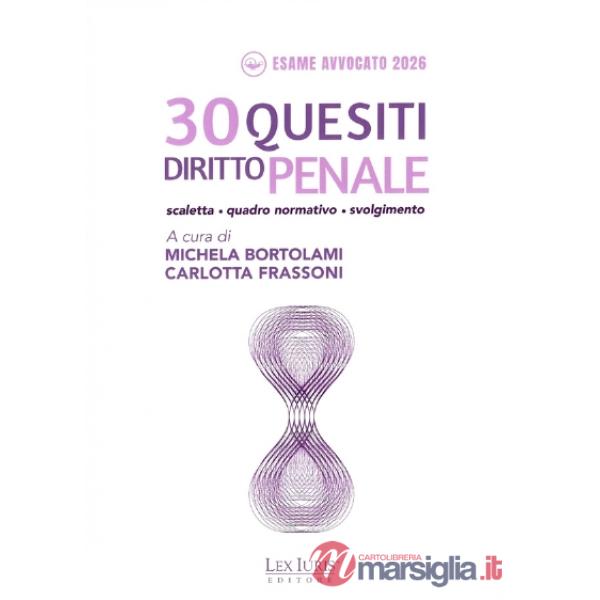 30 Quesiti Diritto Penale