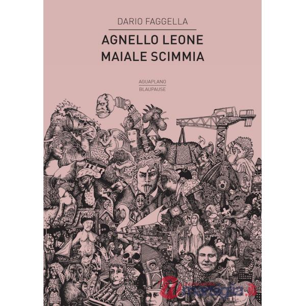 Agnello leone maiale scimmia