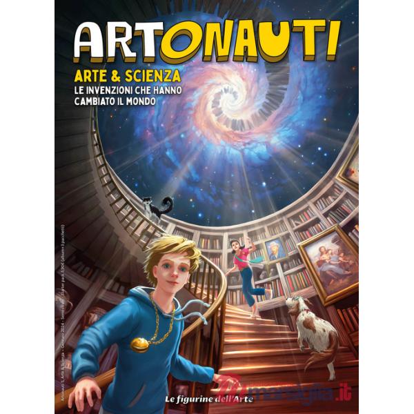 Artonauti. Arte & scienza. Le invenzioni che hanno cambiato il mondo. Figurine. Ediz. illustrata. Con 12 pacchetti di figurine