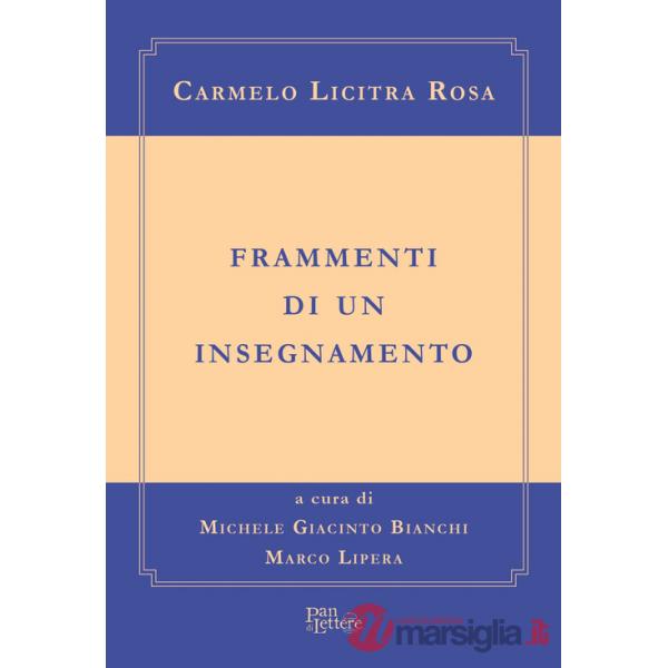 Frammenti di un insegnamento
