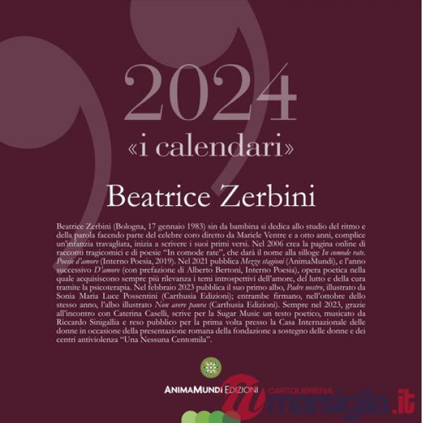 Calendario 2024. Beatrice Zerbini
