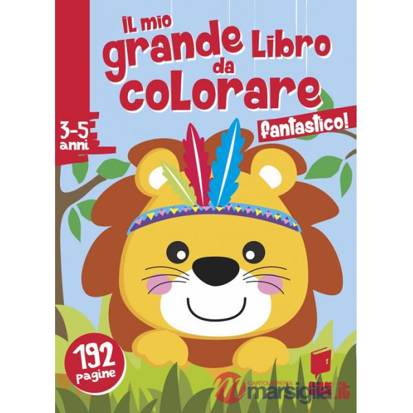 Fantastico! Il mio grande libro da colorare. Ediz. a colori
