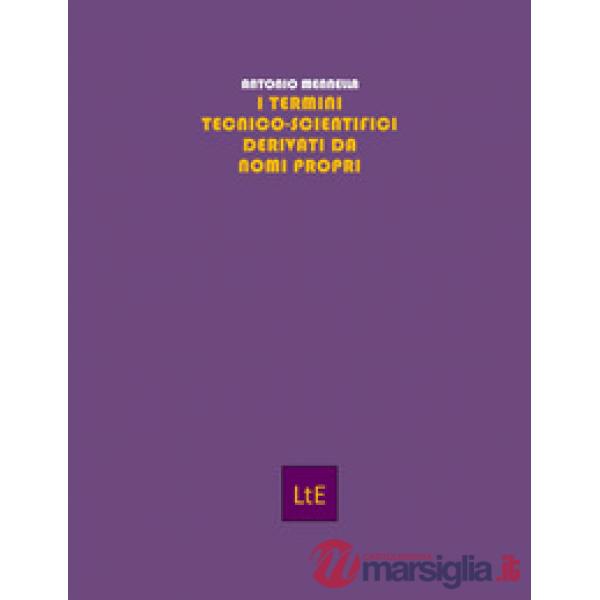 Termini tecnico-scientifici derivati da nomi propri (I)