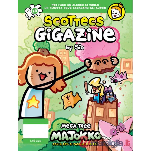 Scottecs Gigazine. Nuova ediz.. Vol. 23: Mega tree majokko