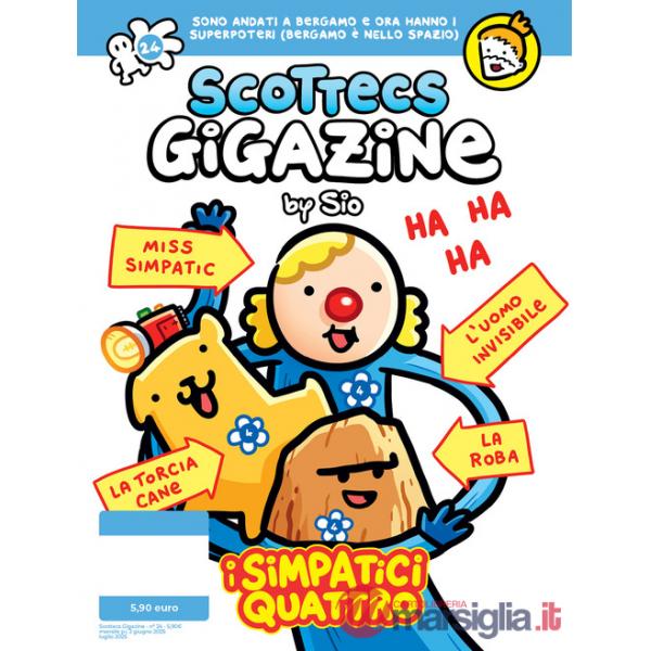 Scottecs Gigazine. Vol. 24: I Simpatici Quattro