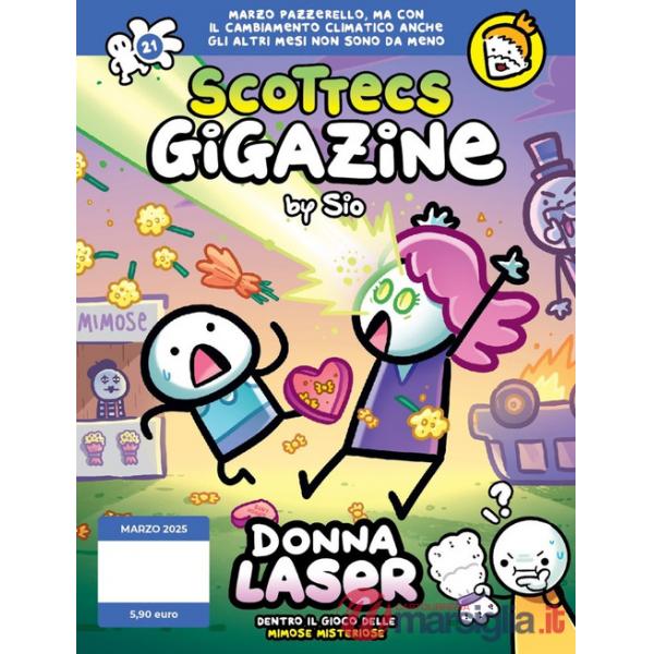 Scottecs Gigazine. Ediz. integrale. Vol. 21: Donna laser