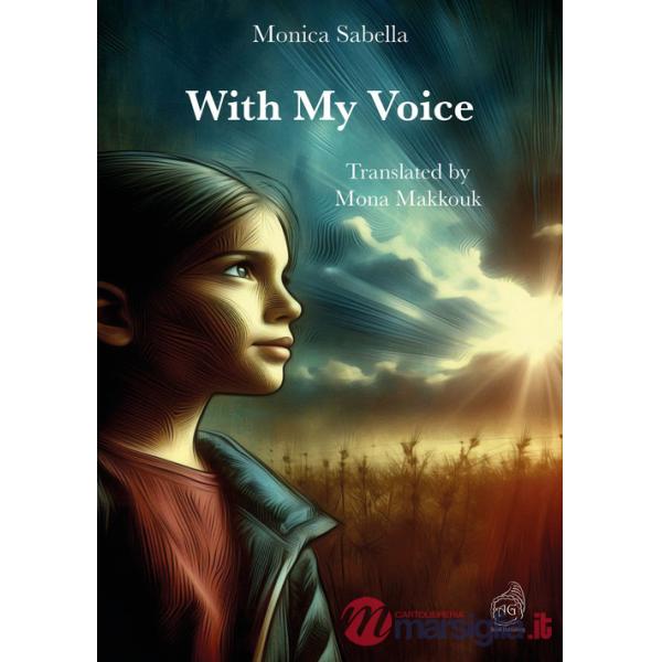 With my voice