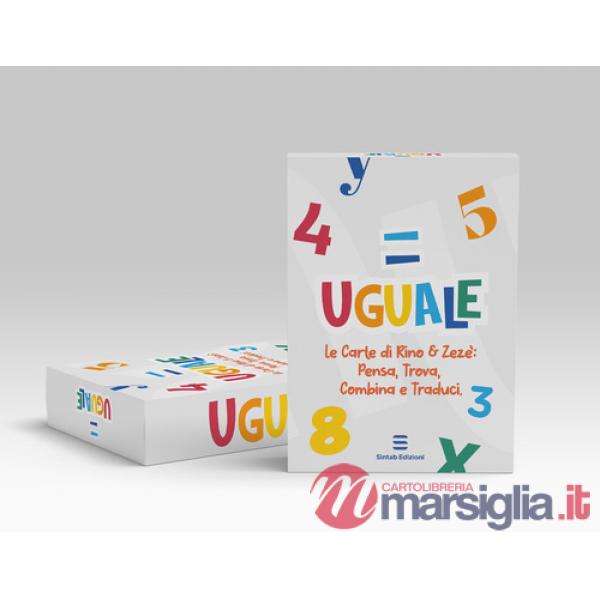 Uguale. Le carte di Rino & Zezè: pensa, trova, combina e traduci. Nuova ediz. Con carte da gioco