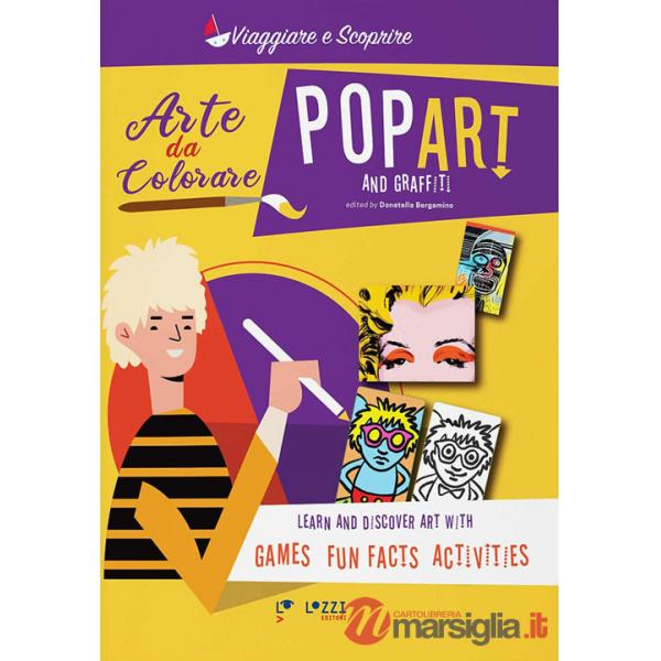 Pop art and graffiti. Arte da colorare