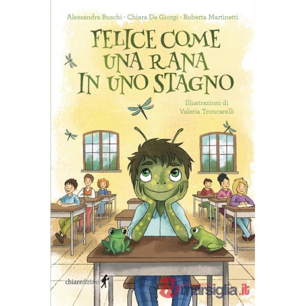 Felice come una rana in uno stagno