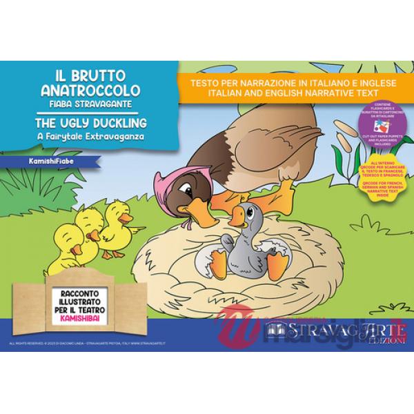 Brutto anatroccolo. Storia kamishibai. Ediz. italiana e inglese. Con burattini di cartoncino. Con flashcards. Con materiali educ