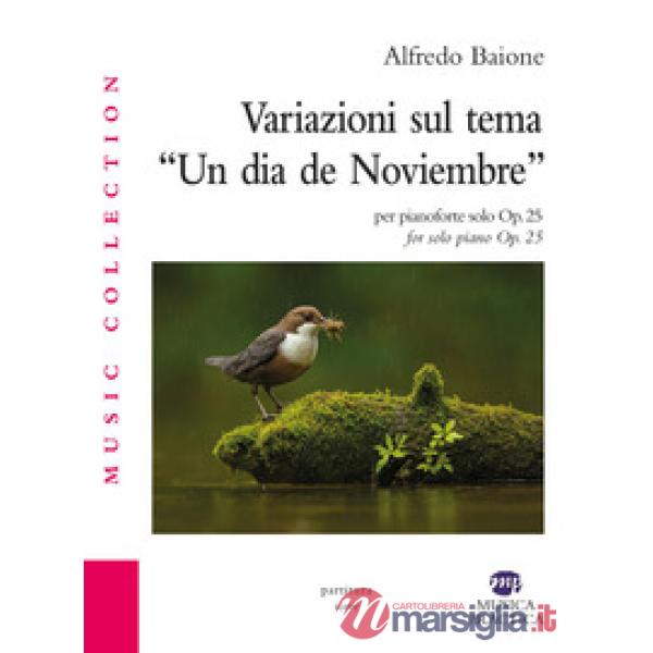 Variazioni sul tema «un dia de noviembre». Partitura