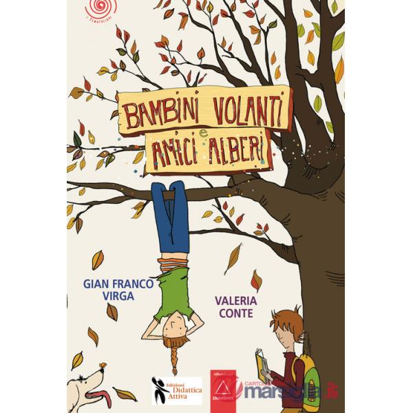 Bambini volanti e amici alberi. Con QR Code