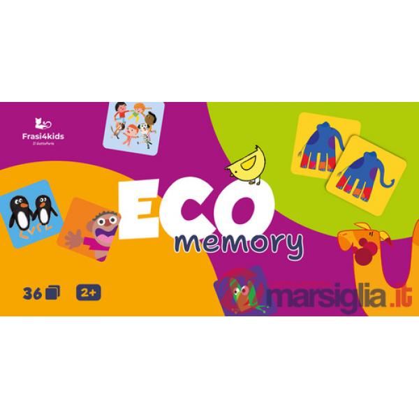 Eco memory. Eco tales. Memory game. Ediz. illustrata. Con 36 Carte
