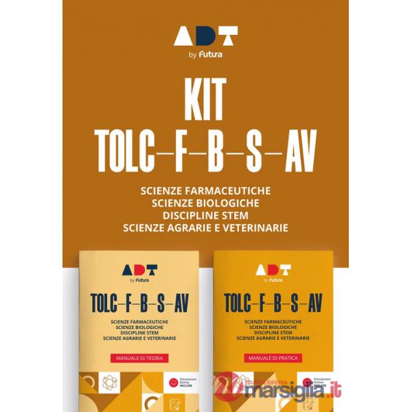 Accademia dei Test. TOLC-F-B-S-AV. Kit di preparazione 2026/2027. Con simulazioni online
