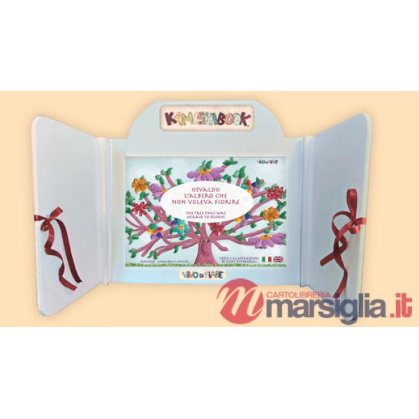 Osvaldo l'albero che non voleva fiorire. Kamishibai con tavole. Ediz. multilingue. Con audiolibro