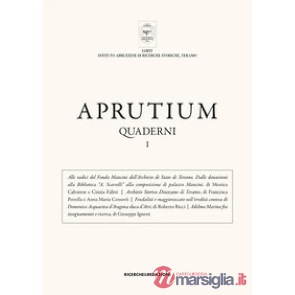 Aprutium. Quaderni. Vol. 1
