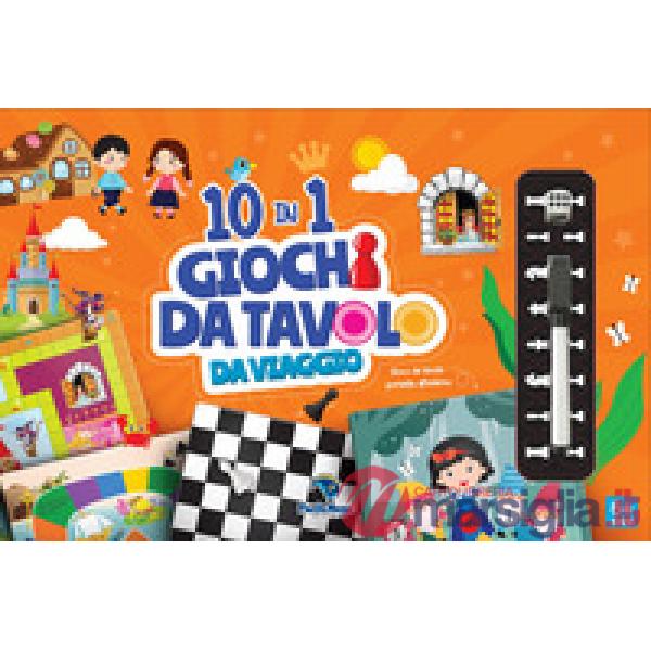 10 in 1 giochi da tavolo da viaggio