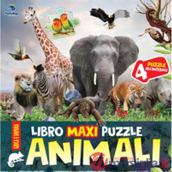 Animali. Libro maxi puzzle. Ediz. a colori
