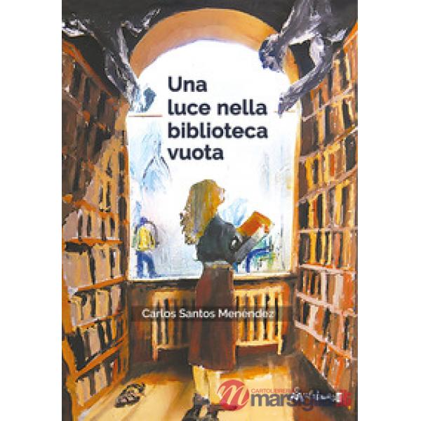 Una luce nella biblioteca vuota
