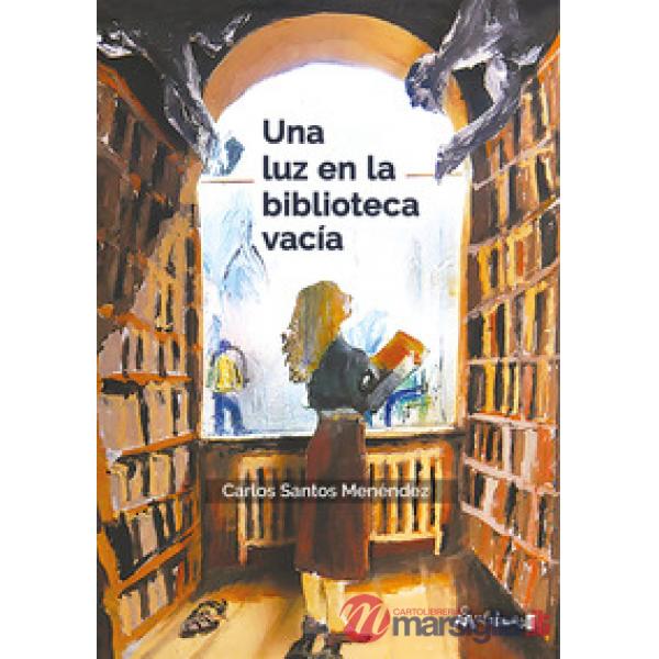 Una luz en la biblioteca vacia